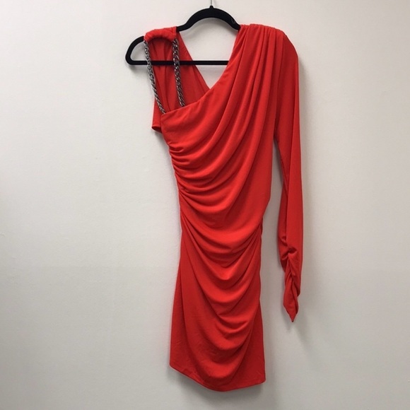 DUNDAS x REVOLVE Siouxsie Mini Dress in Red - Picture 6 of 7